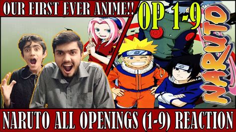 Naruto All Openings 1 9 Reaction And Rankings Naruto Part 1 Openings
