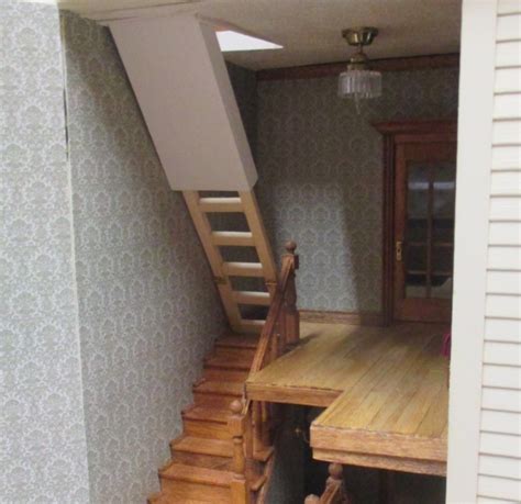 Half Scale Fold Down Attic Stairs Tutorial The Den Of Slack