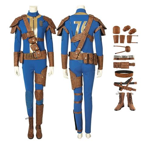 Fallout 76 Costume Full Suit Outfit Women Cosplay Costume Ccosplay
