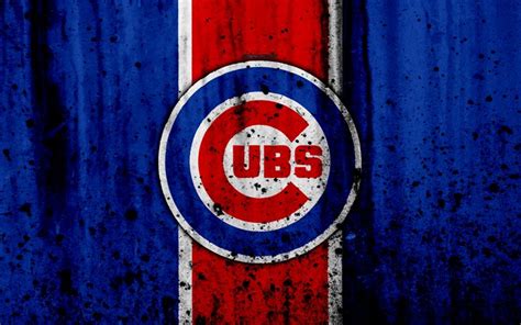 Here is a best collection of chicago cubs wallpaper hd for desktops, laptops, mobiles. Download wallpapers 4k, Chicago Cubs, grunge, baseball ...