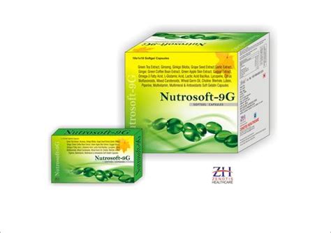 9g Multivitamin Multimineral And Antioxidant Softgel Capsules Capsule