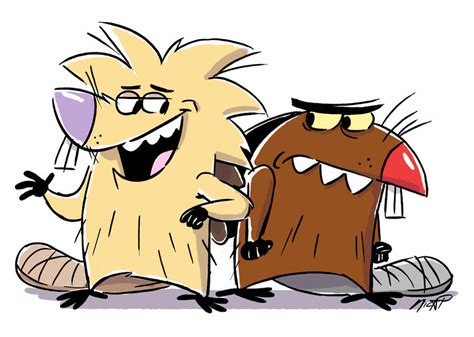 Angry Beavers By Nicparris On Deviantart Nickelodeon Angry Beaver