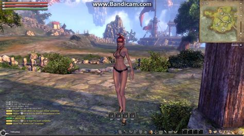 Blade And Soul Sexy Gon Underwear Mod [hires] Youtube