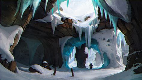 Patheonizer Snowy Cave Concept Art