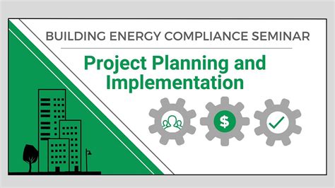 Building Energy Compliance Seminar Project Planning And Implementation