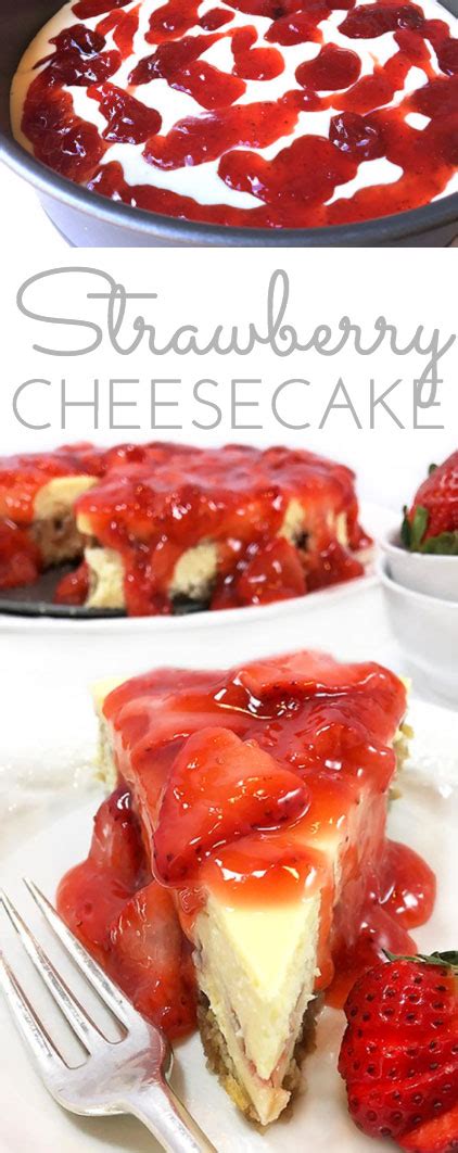 Bake in the preheated 350 degree oven for 6 minutes. Strawberry Cheesecake Recipe - Through Her Looking Glass