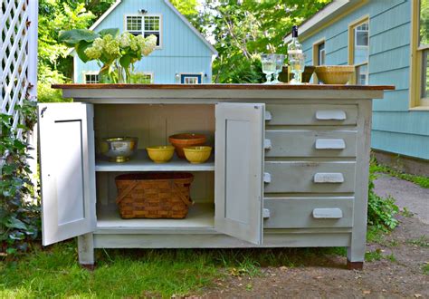 Heir And Space An Antique Work Bench Turned Kitchen Island