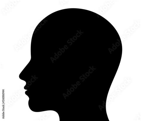 Human Head Silhouette Stock Image And Royalty Free Vector Files On