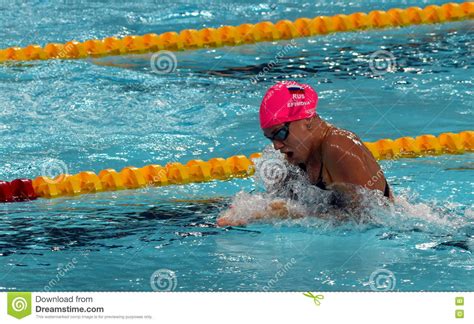 Russian Olympian And World Champion Breaststroke Swimmer Yulia Yefimova