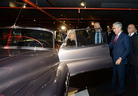 President Of Iraq Abdullatif Jamal Rashid Visits Heydar Aliyev Center