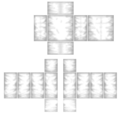 Roblox Shirt Template Transparent Outline Roblox Shaded Shirt