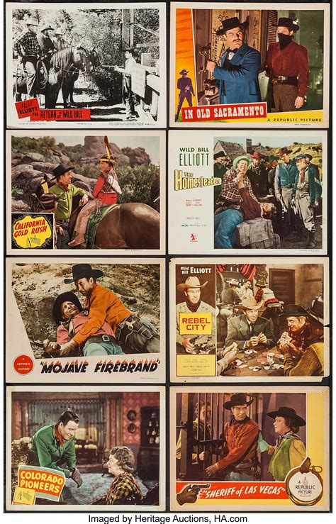 Sheriff of Las Vegas & Others Lot (Republic, 1944). Lobby Cards | Lot