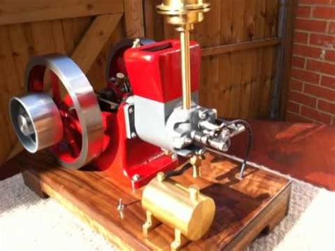 That's how all of us have been building them for all these years before these kits when the machine shop mocked up the engine to zero deck the block the piston. Scale Model Amanco Hired Man Open Crank Hit & Miss Stationary Engine - YouTube