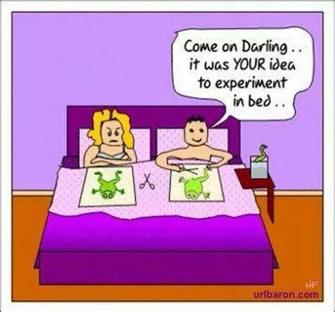 Experimenting In Bed D Funny Jokes Cute Couple Cartoon Funny Picture Jokes