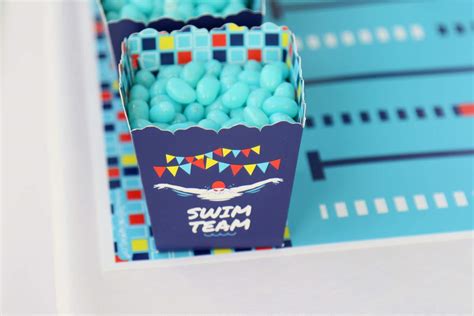 Swim Team Team Banquet Party Ideas Photo 1 Of 18 Catch My Party