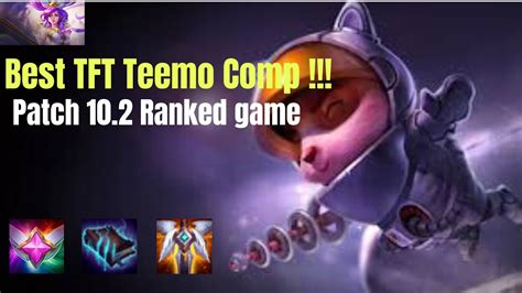 . BEST TFT TEEMO ⭐⭐ OP COMP!!! TRUE DAMAGE SHROOMS! Ranked EUNE Game
