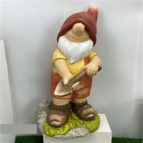 Gnome Dwarf With Shovel Stmarys Nursery And Garden Centre Ltd