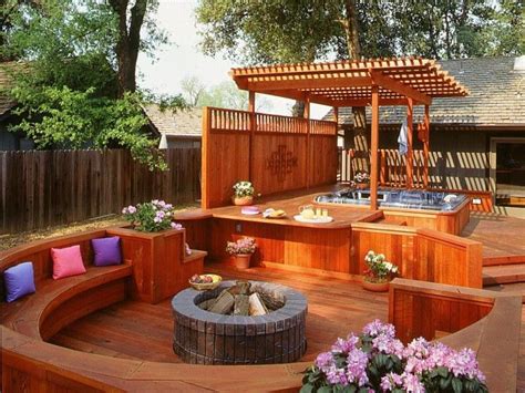 20 Insanely Cool Multi Level Deck Ideas For Your Home Hot Tub Backyard Hot Tub Patio Hot
