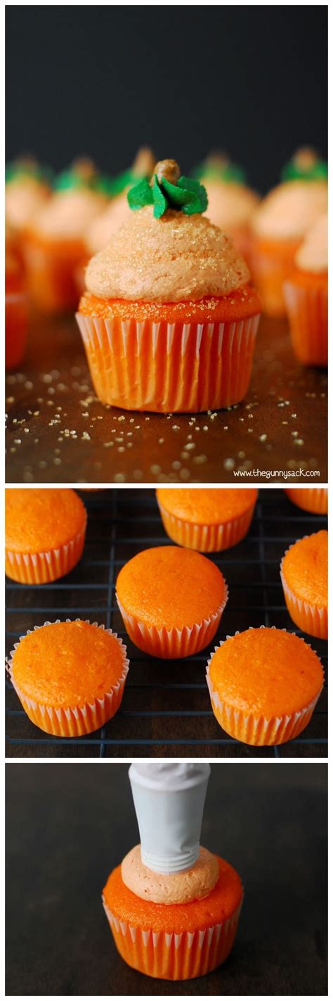 Pumpkin Cupcakes The Gunny Sack Cupcake Cakes Cupcake Recipes