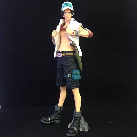 One Piece Portgas D Ace Action Figure Navy Uniform Ver Ace Pvc Figure