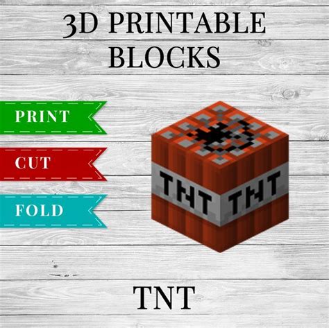 Tnt Minecraft Papercraft Blocks Papercraft C4 More Explosives Mod