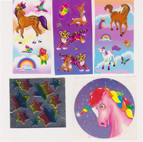 Lisa Frank Sticker Lot Of Stickers By Lisa Frank By Stickerplanet