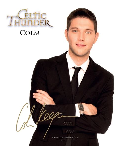 Celtic Thunder Colm Keegan Signed Photo Celtic Thunder Store