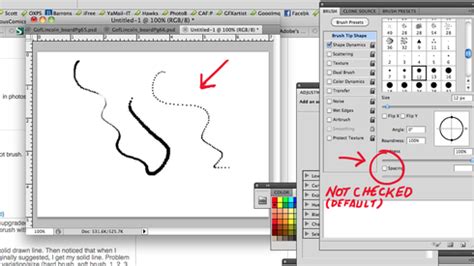 Converting dotted lines to straight, undotted lines. Photoshop: Support for true Dashed and Dotted strokes ...