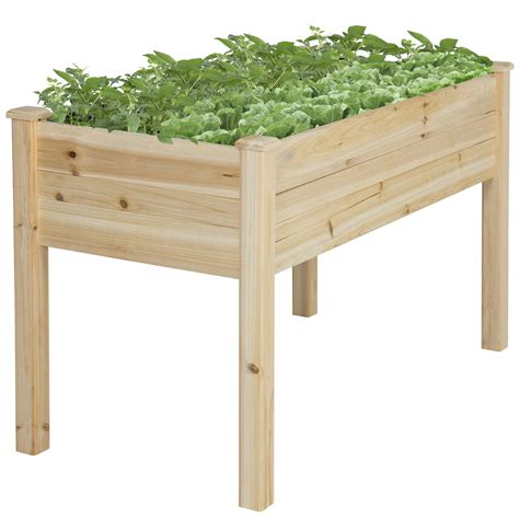 Bcp Raised Vegetable Garden Bed Elevated Planter Kit Grow