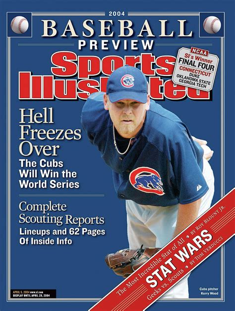 Chicago Cubs Kerry Wood Mlb Baseball Preview Issue Sports