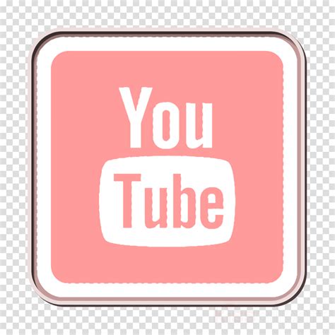 Youtube Icon Pink And White Video Icon Youtube Icon Png 1204x1214px