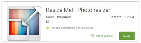 Resize Me Photo Resizer Android Apps Reviewsratings And Updates