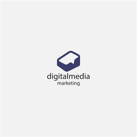 Premium Vector Digital Media Logo Design Template