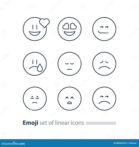 Linear Emoji Emoji Icon From Emoji Outline Collection Thin Line Emoji