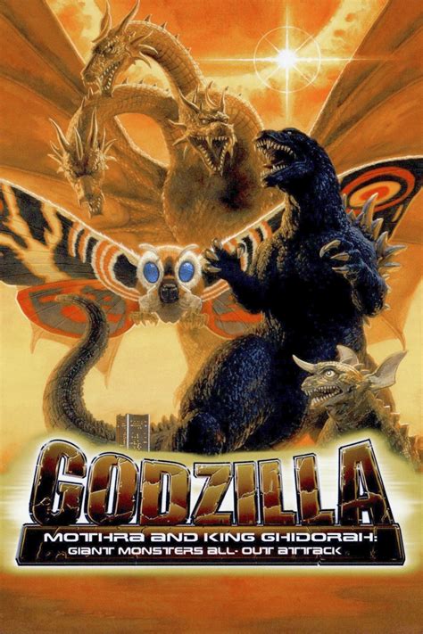 King Ghidorah In All Godzilla Monsters Japanese Monster Kaiju Art The