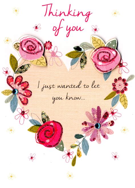 Thinking Of You Cards Printable Free