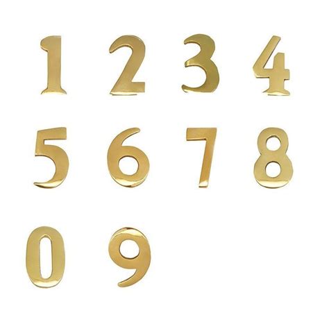 Free shipping and free returns on prime eligible items. Self-adhesive 2" Inch Williamsburg Brass Mailbox Number #AddressesofDistinction | Custom ...