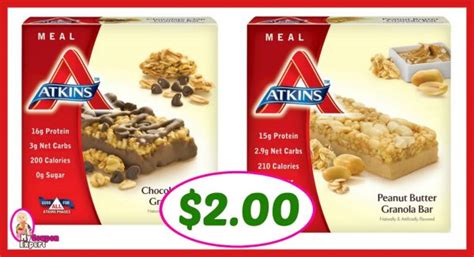 Be sure to grab a very large box of tissues. Publix Hot Deal Alert! Atkins Meal Bar Only $2.00 each after sale and coupons