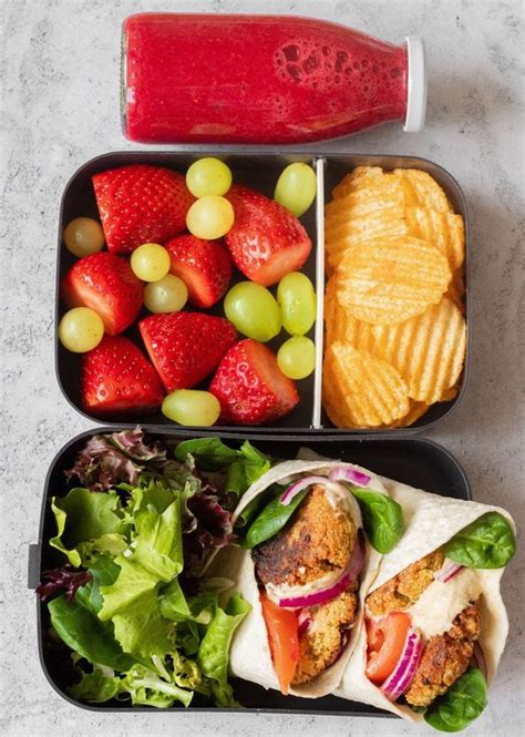 5 Easy Vegan Lunch Box Ideas For Work Adult Bento V Ajib Recipe