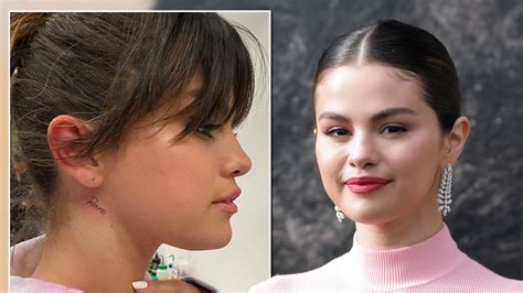Selena Gomez Unveils Meaningful Tattoo In Celebration Of Her Latest