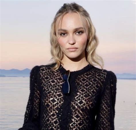 lily rose depp see through nipple dress of the day