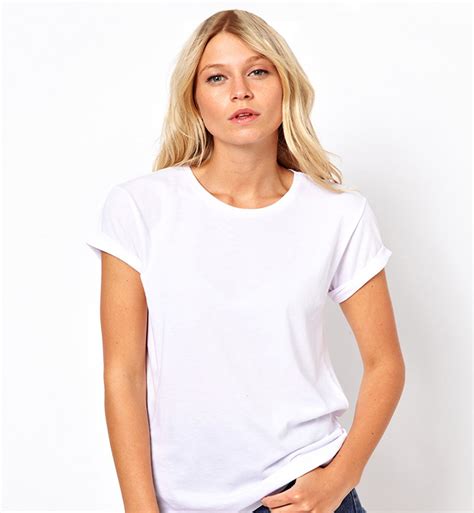 Wholesale Ladies Short Sleeve T Shirt White Size Medium