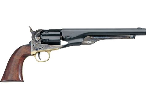 Uberti 1860 Army Black Powder Revolver 44 Cal 8 Blued Barrel Case
