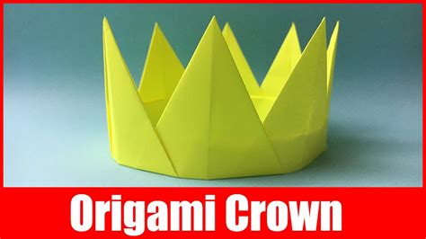 How To Make A Paper Crown For A King Origami Crown Easy Paper