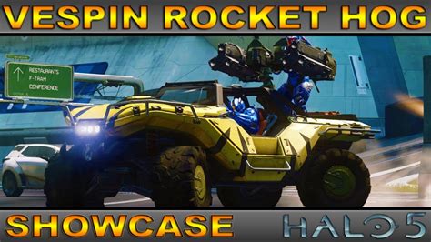 Vespin Rocket Warthog Legendary Vehicle Showcase Halo 5 Guardians