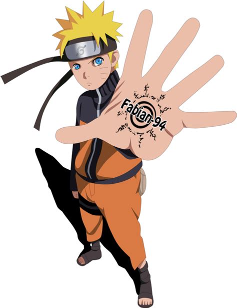 Download Naruto Uzumaki By Fabiansm On Deviantart Vector Transparent