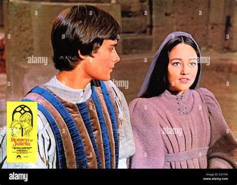 Romeo Und Julia Leonard Whiting Und Olivia Hussey Ein Paramount Bild Datum 1968 Stockfotografie