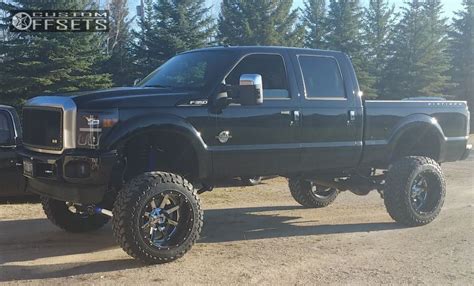 Wheel Offset 2016 Ford F 350 Hella Stance 5 Lifted 9 Custom Rims