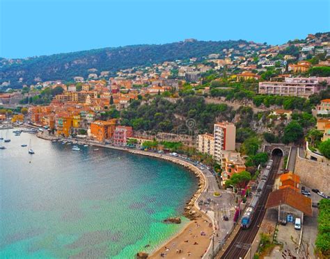 Villefranche Sur Mer Cote D Azur French Riviera France Editorial