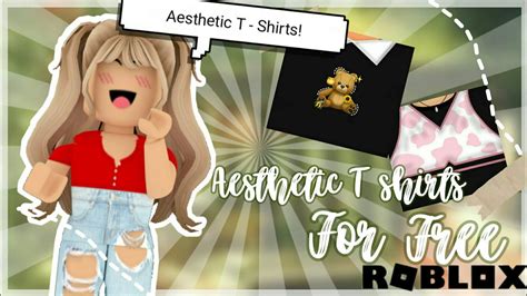 10 Aesthetic T Shirts For Roblox Girls Only Roblox Youtube